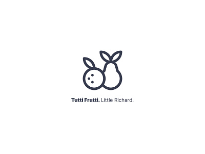 Tutti Frutti classic hit fruit fruit salad humour icon icon design little richard music music icon rock and roll song tune to icon tutti frutti