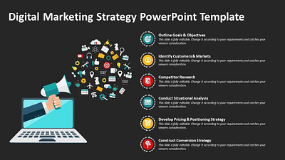 Digital Marketing Strategy PowerPoint Template creative powerpoint templates kridha graphics powerpoint design powerpoint presentation powerpoint presentation slides powerpoint templates presentation design presentation template