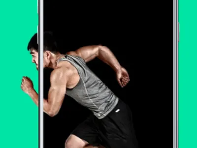 Keep fit animation motion graphics