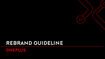 OnePlus ReBrand Guideline brand guideline branding design graphic design graphics logo