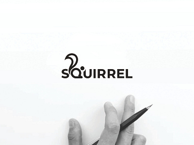 Squirrel Logo ! animal logo branding combination logo creative logo logo logo design logo idea minimal logo squirrel squirrel combination logo squirrel logo squirrel logo design squirrel wordmark squirrel wordmark logo wordmark logo