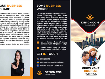 Tri- Fold Brochure design bifold brochure branding graphic design logo motion graphics