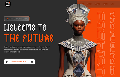 GTCO Futuristic Homepage Concept bank challenge fashion futuristic herosection landingpage ui uidesign uxdesign