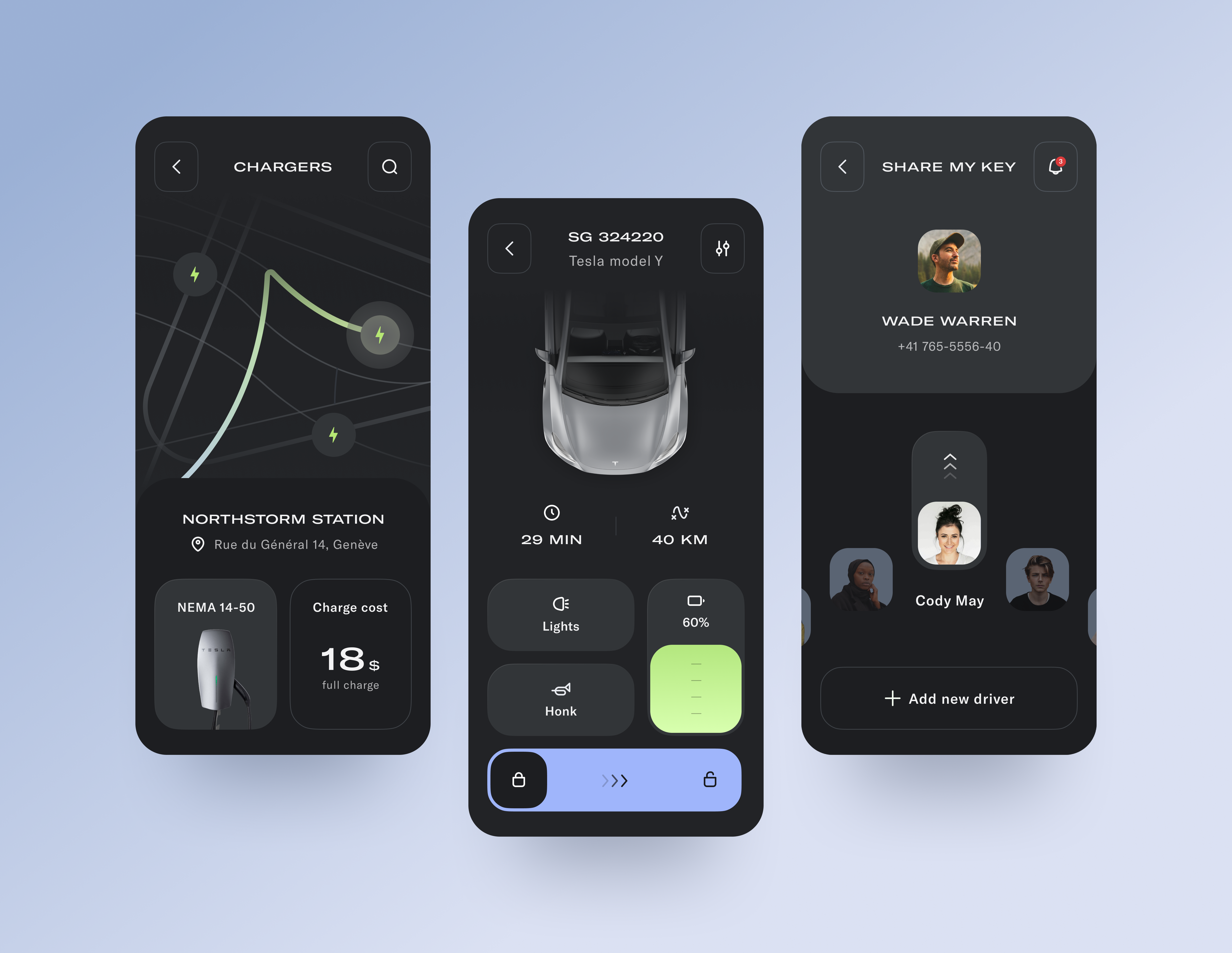 Car rental mobile app app car car booking charging dark design map mobile app mobile interface product design rental service transportation ui design ux design ux ui