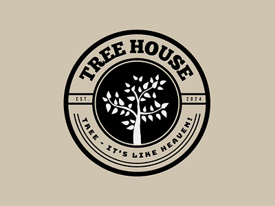 Tree House Logo Design animation banner branding business card corporate identity design design inspiration flyer graphic graphic design illustration logo minimal modern packaging design poster professional social media poster stationery tshirt
