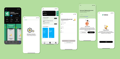 FlyMoney Bank App Prototype