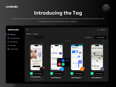 Continuity figma mobile studio ui userexperience userinterface webapplication widgets