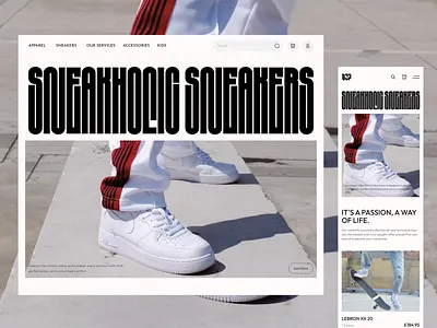 Ecommerce Website ecommerce ecommerce website footwear landing page shoe website website design