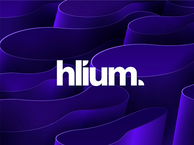 hlium - Brand Identity brand brand identity branding design logo logo design minimalist logo modern branding modern logo simple logo visual identity