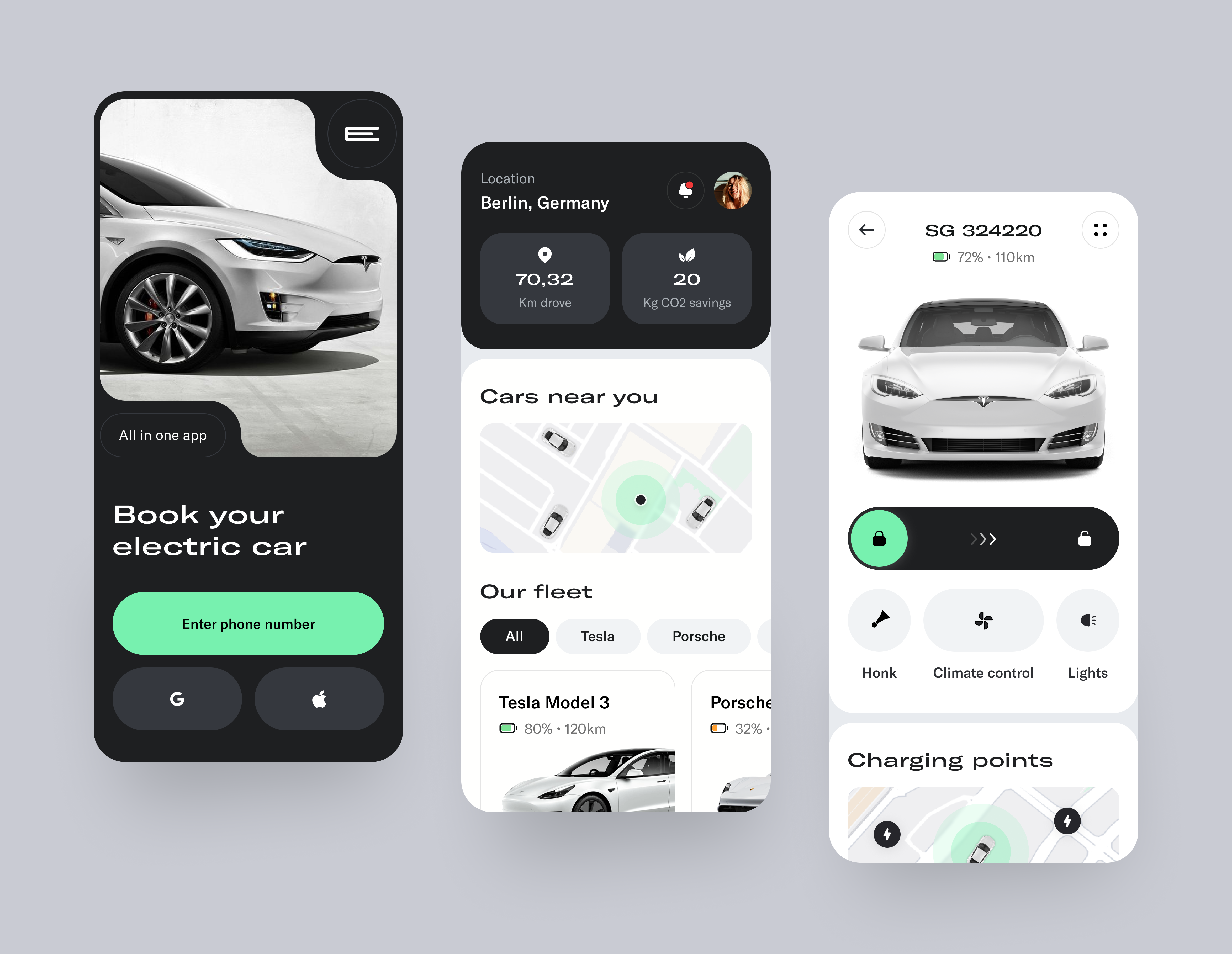 Car booking mobile app app car booking car rental cars electric car rental mobile app product design rental transportation ui design ux design