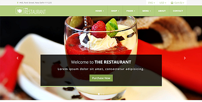 The Restaurant bootstrap rasturant website