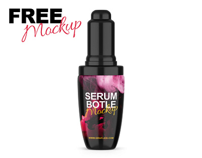 Free Serum Bottle Mockup free mockup free mockups freebies freebies mockup product mockups serum