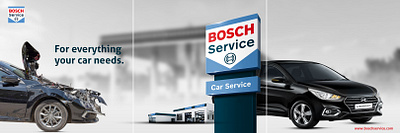 Bosch Service | Social Posts bosch branding car post car service graphic design marketing social media