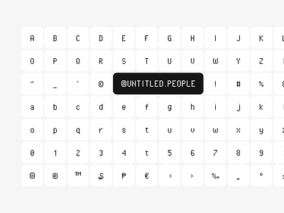 Untitl People branding design illustration interface ui visual design web application