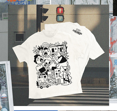 10 years of COLECTIVO CATALEJO characters city design filming graphic design human rights illustration jungle t shirt