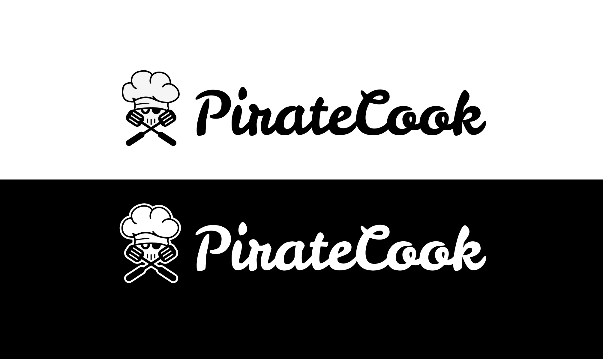 PirateCook branding design graphic design logo typography ui ux