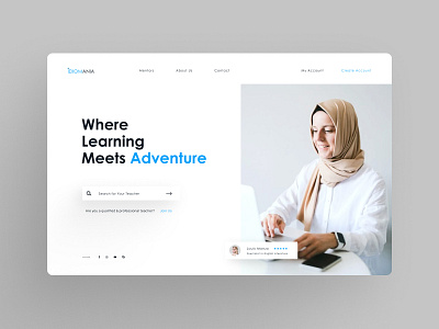 Landing Page- IDIOMANIA app design brand identity branding user interface ux design ux ui web design