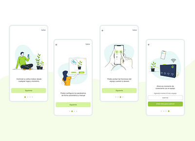 Onboarding | Culbot app app design mobile onboarding ui