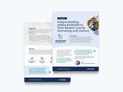 Case Study Layout case study design home improvement icons layout print roofing text