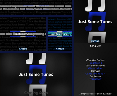 Just Some Tunes - Coming Soon 2024 coming soon design just some tunes k10398 marketing music