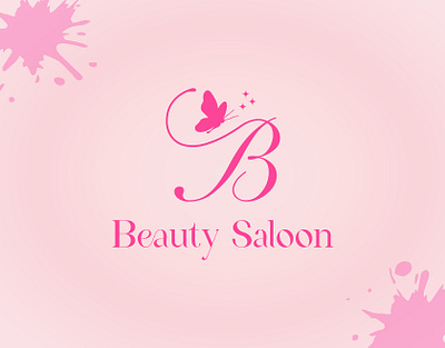 Beauty Saloon Logo Design 3d animation beauty beauty logo beauty saloon branding design graphic design illustration logo motion graphics typography ui ux vector woman