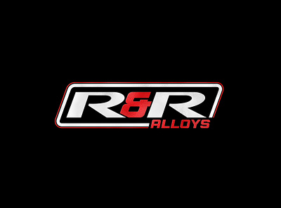 R&R LOGO UNUSED initial r logo rr monogram wordmark