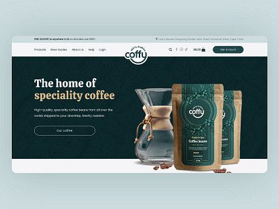 Crafting a Coffee Experience: Coffy's Brand & Visual Growth branding logo ui