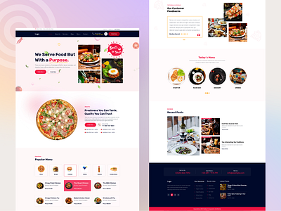 Restaurant Web Landing Page v4