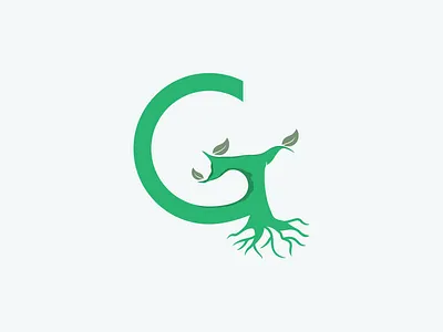 Green Logo Concept creative logo garden logo green green logo logo logo design nature logo