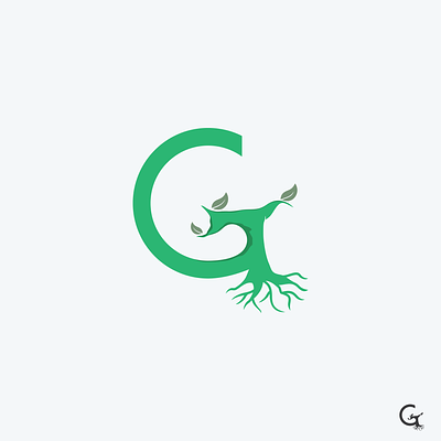 Green Logo Concept creative logo garden logo green green logo logo logo design nature logo