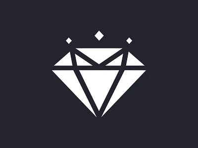 Diamond Logo | Minimalist branding graphic design logo