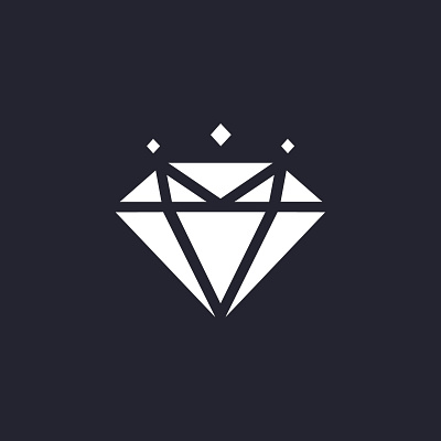 Diamond Logo | Minimalist branding graphic design logo