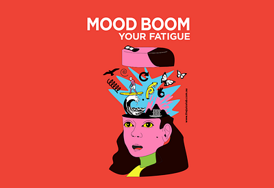 Mood Boom br campaign illustration