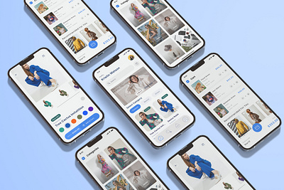 Ecommerce App design apps branding clean design ecommerce fashion figma minimal mobile apps modern online store phone shofify store ui user interface ux