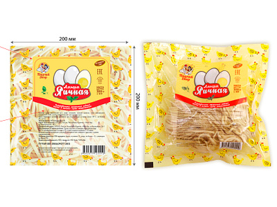 noodles label branding design logo design