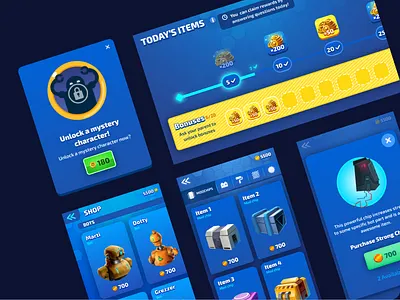 Game UI game ui gamification ui