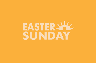 Easter Church Social Media Design adobe illustrator branding design graphic design typography vector