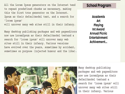 School website Design # School website Template, Website Design, branding graphic design logo school website ui web website design