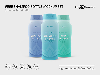 Free Shampoo Bottle Mockup Set PSD bottle bottles free freebie mock up mockup mockups photoshop psd shampoo shampoo bottle shampoo bottle mockup shampoo mockup template templates