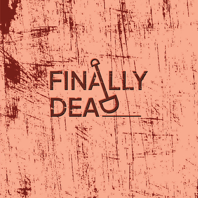 Finally-Dead (Typography Logo) best logo branding clean logo creative logo dead logo design finally dead graphic design logo logo design minimal logo minimalist logo scary logo simple logo top logo typography typography logo word mark word mark logo