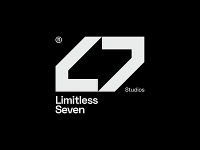 Limitless Seven® Logo agency identity agency logo animation brand identity branding creative studio design graphic design identity design logo logo design logomark logotype studio identity studio logo typography vector visual identity