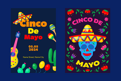 Cinco de Mayo design graphic design illustration illustrator vector