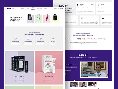 Promescent : Shopify Store Design branding design figma graphic design ui ux web design