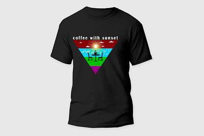 Coffee tshirt branding coffee custom design facebook graphic design illustration leisuretime marketing motivationalquotes seasonalfashion sunset tea tshirt typography