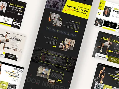 Personal Trainer Scale Project animation branding design graphic design research sports ui ux