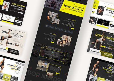 Personal Trainer Scale Project animation branding design graphic design research sports ui ux