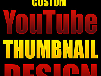 YOUTUBE THUMBNAIL advertising attractive thumbnail custom thumbnails eyecathcing thumbnails facebook cover gaming thumbnail graphic design social media post thumbnail you youtube thumbnail