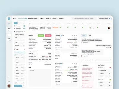 Dashboard Design for Crypto / Web3.0 blockchain complexdata crypto crypto design cryptocurrency dashboard design interface trading ui