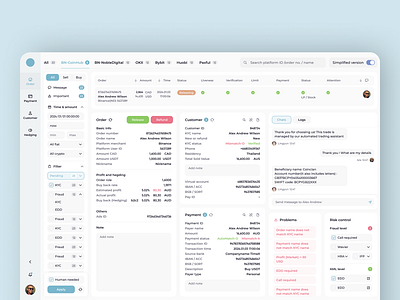 Dashboard Design for Crypto / Web3.0 blockchain complexdata crypto crypto design cryptocurrency dashboard design interface trading ui