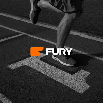 FURY branding desogn graphic design logo logodesign marathon run running running logo sports sports brand sports branding sports logo
